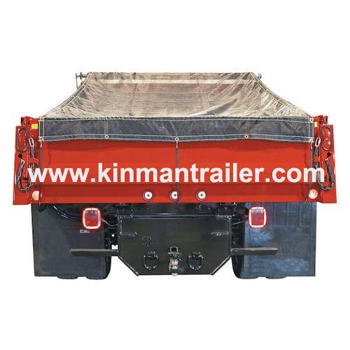 dump truck tarp system