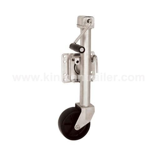 1000lbs capacity side wind trailer swivel wheel jack