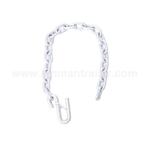 1/4inch single s hook trailer security safe coupler chain