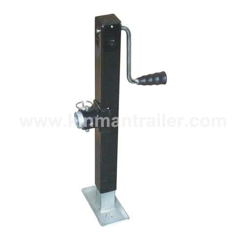 15inch 2000lbs pipe mount square tube side winding trailer jack