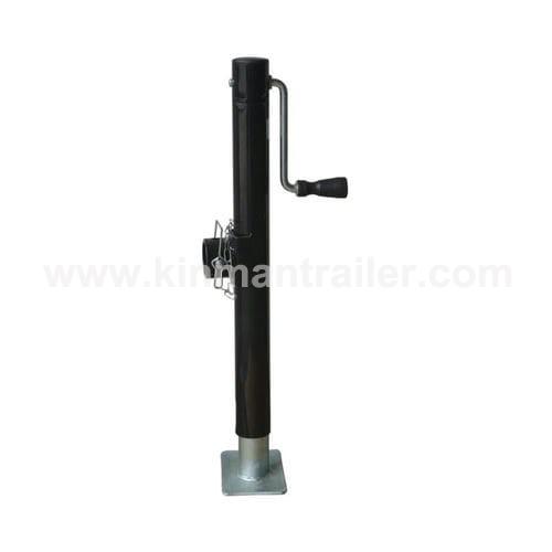 15inch 2000lbs round side wind trailer tubular swival lifting jack