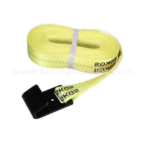 2inch 27 feet 10000 lbs yellow winch strap with printing