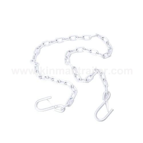 3/16inch trailer safety chain with s hooks