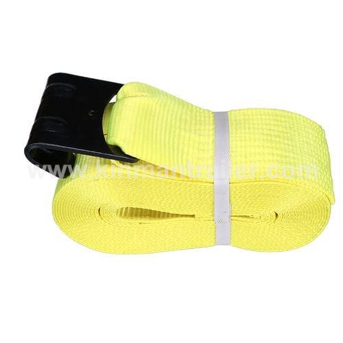 3inch 30 feet cargo truck winch yellow strap