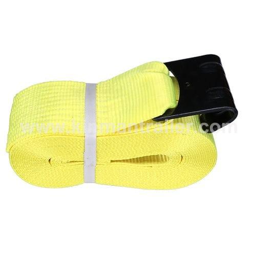 3inch 30 feet cargo truck winch yellow strap