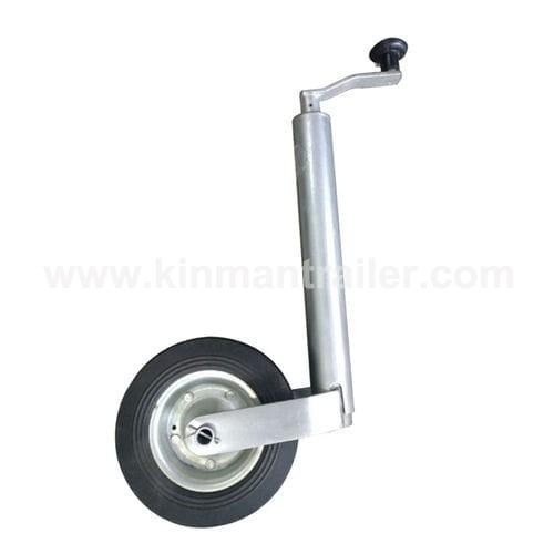 48mm smooth steel pipe jockey wheel for Europe market