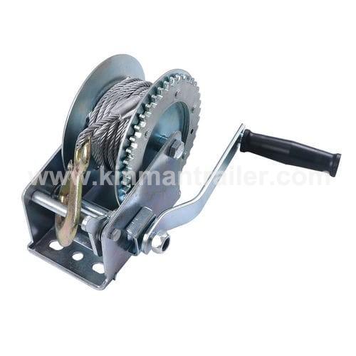 4mm steel wire rod 800lbs trailer hand winch