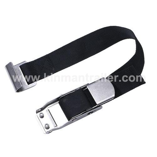 50mm 70cm 800kgs Overcenter Buckle Strap With Flat Hook