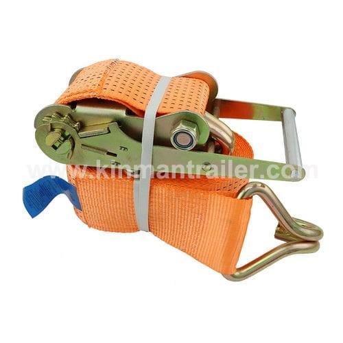 75mm 10Tons heavy duty ratchet tie down cargo strap