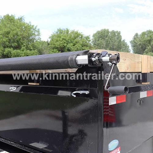 Aluminum Telescopic Cross Bar Dump Trailer Tarp Roller Kit