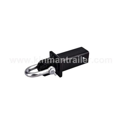 D ring shackle mount trailer receiver hitch