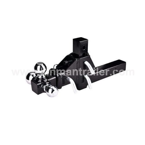 adjustable hitch tri ball mount with 1-7/8inch 2inch 2-5/16inch ball