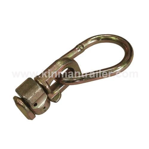 aluminium track double stud fitting lashing d ring