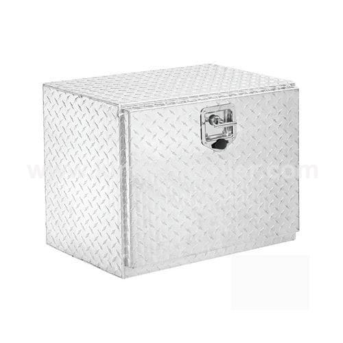 aluminum checker plate rectangle trailer truck toolbox