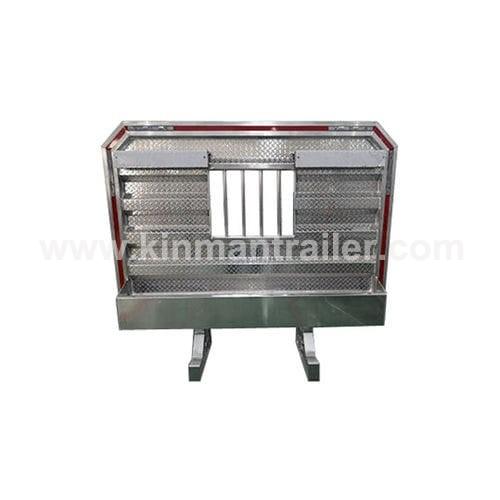 aluminum headache cab rack for semi tractor with window