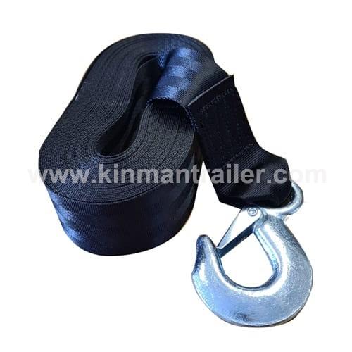 black color boat winch replacement strap for manual hand winches