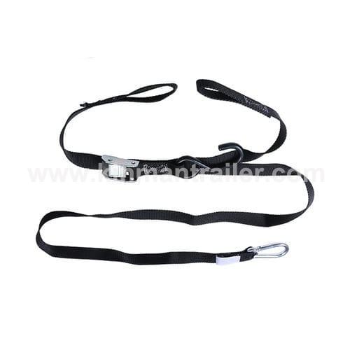 cam buckle motorcycle lashing strap with snap hook