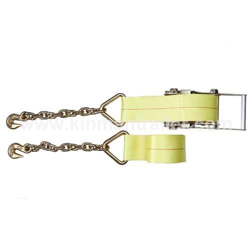 cargo load restraint chain tie down ratchet strap