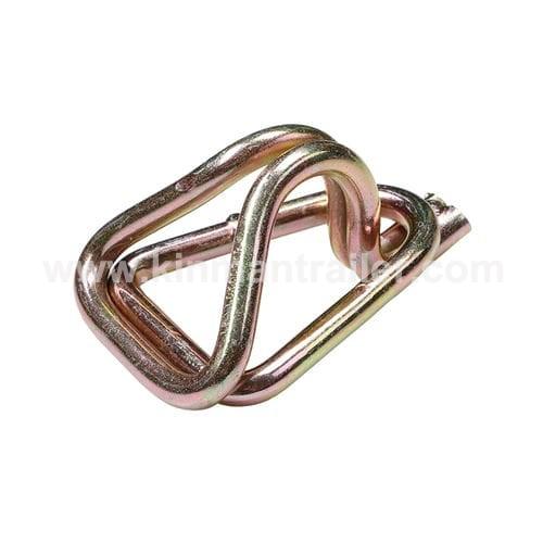 cargo tie down steel wire double J hook and keeper