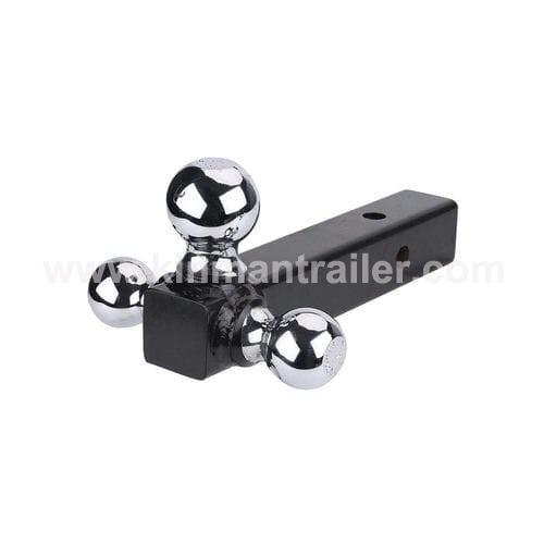 chrome 3 ball mounts for adjustable trailer hitches