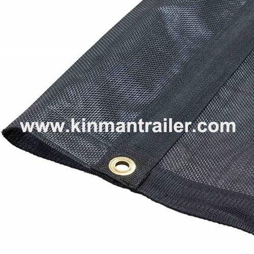 dump truck trailer textilene mesh replacement tarp