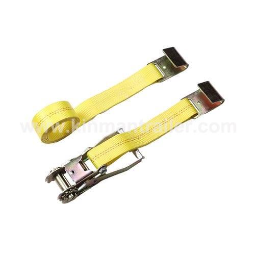 flat hook cargo ratchet strap