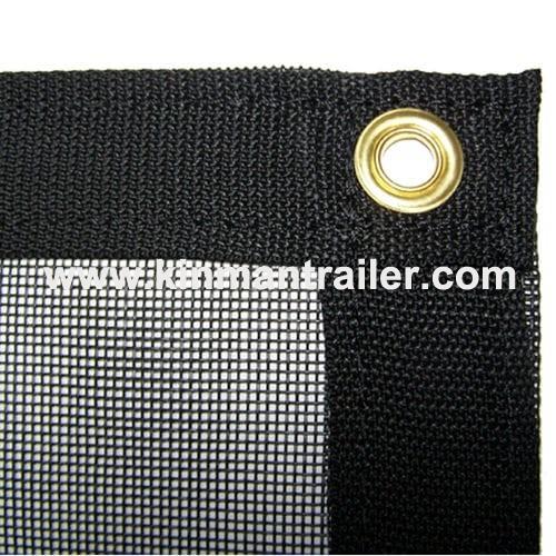 heavy duty mesh dump truck tarp for manual tarpaulin hardware roller kit