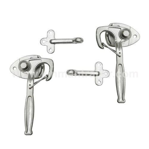 heavy duty truck door steel dropside angle lever lock