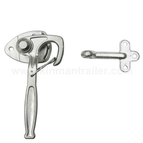 heavy duty truck door steel dropside angle lever lock