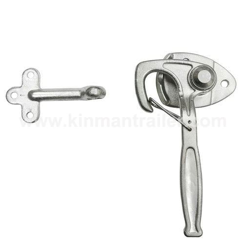 heavy duty truck door steel dropside angle lever lock