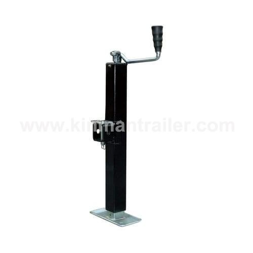 square tubular swivel tube mounting topwind trailer jack