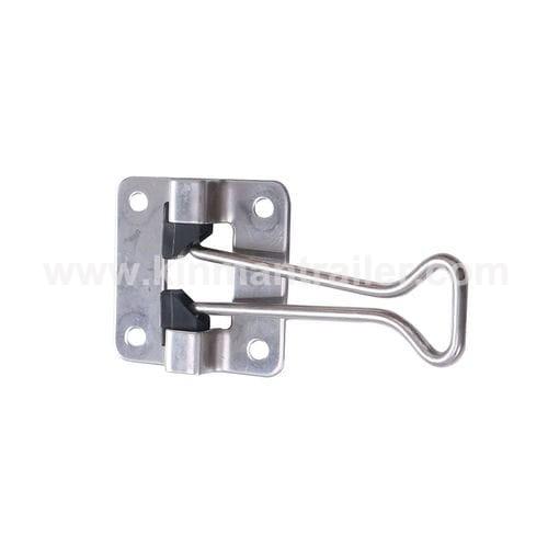 stainless steel truck trailer rear door hold retainer