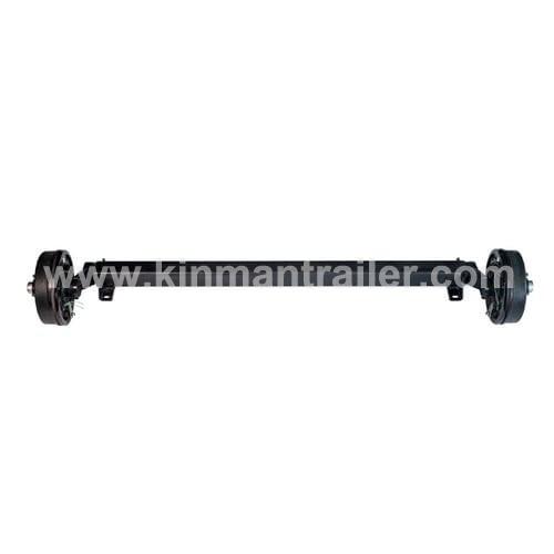 trailer rubber torsion axle with hydraulic drum brake