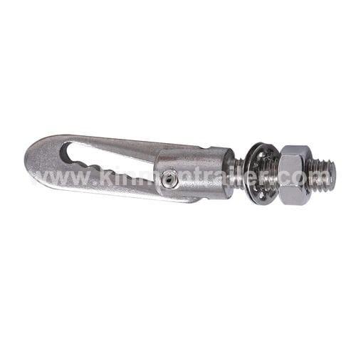 trailer stainless steel antiluce fastener with washer and nut