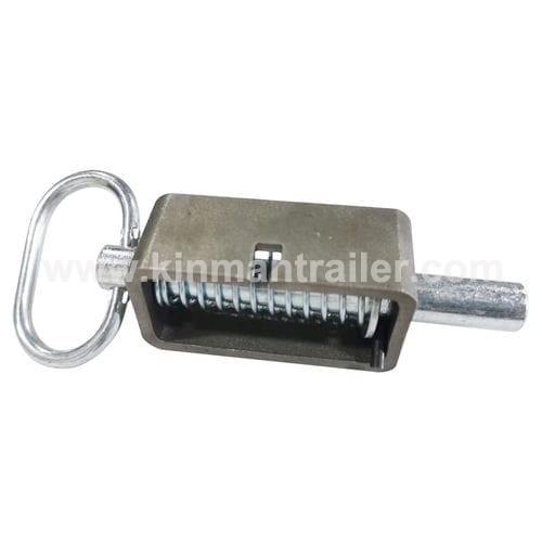 trailer tailgate assembly weld on steel spring bolt latch