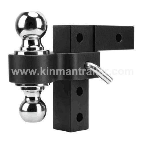 trailer towing hitch aluminum adjustable ball mount