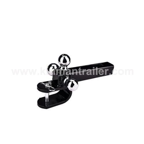 trailer truck towing hitch triple ball mount