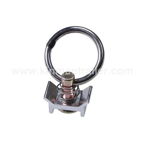 welding round o ring single-stud fitting for aluminium captive track