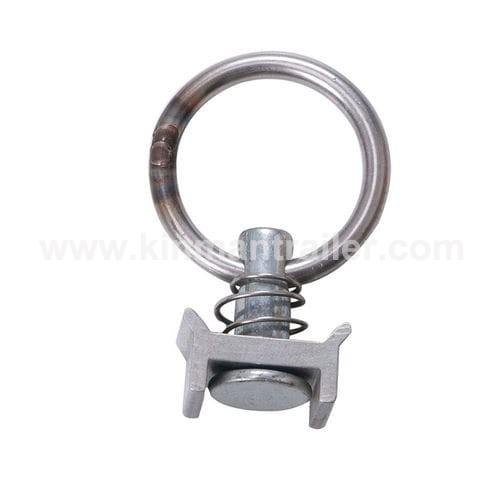 welding round o ring single-stud fitting for aluminium captive track