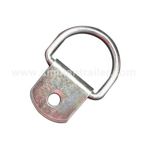 yellow zinc plated bolt on lashing link anchor D ring