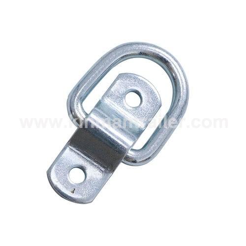 zinc plated steel rope lashing D ring